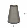 Lampové tienidlo - Lampson for Lamp Cors Black Graphite 40 E27 Kvalita (Lampson for Lamp Cors Black Graphite 40 E27 Kvalita)