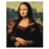 Diamantové maľovanie - MONA LISA (LEONARDO DA VINCI) Rámovanie: vypnuté plátno na rám, Rozmer: 40x50 cm