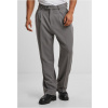 Double Pleated Dressed Pants - black 33