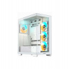 GIGABYTE C500 PANORAMIC STEALTH ICE/Midi Tower/Transpar./Biela (GB-C500PI ST)