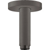 Hansgrohe 27393340 Stropné rameno S 100 mm, karatčovaný čierny chróm