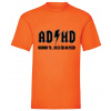 AD-HD - Oranžová , Pánske , M