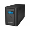 Power Walker UPS Line-Interactive 2200 VA 2x 230V EU, 2x IEC C13, RJ11/RJ45, USB, LCD (VI 2200 LCD)