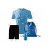 DEMI SPORT O2 ŠAMT Športový set Piktogram bledomodrá Veľkosť: 2XL, Farba - hlavná: Bledomodrá