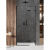 New Trendy EXK-1559 AVEXA BLACK jednokrídlové sprchové dvere do niky 140 cm, pravé 140 cm čierna