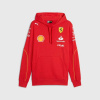 Týmová mikina s kapucí Scuderia Ferrari F1 červená - XXXL