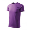 Tričko Basic 129 - 3XL, 64 - fialová