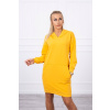 Šaty s kapucňou MI67292 okrové