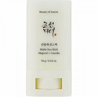 Beauty of Joseon Matte Sun Stick Mugwort+Camelia SPF50+PA++++ zmatňujúci opaľovací krém v tyčinke 18g