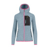 Karpos Rocchetta Evo Hoodie Dámska Flíska Forget/Black , Veľkosť textil L
