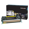Lexmark originál toner X746A2YG, yellow, 70000str.