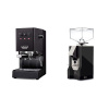 Gaggia New Classic EVO, black + Eureka Mignon Silenzio, CR black