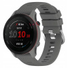 SILIKONOVÁ PÁSKA GARMIN VIVOACTIVE 4S / VENU 2S 18 mm Silver Mist ŠEDÁ
