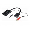 PREMIUMCORD HDMI elektronický konvertor na rozhraní VGA + audio khcon-07