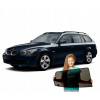 ZÁCLONY NA MAGNETOCH BMW 5 E61 TOURING KOMBI