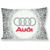 Vankúš - Vzory vankúšov Audi+meno, darček (Vankúš AUDI VZORY+Meno, DARČEK)