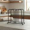 Držiak na servítky MONDEX MODERN KITCHEN 14,5 × 6,5 × 12 cm čierny