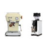 Ascaso Dream PID, Sweet Cream + Eureka Mignon Zero, BL white