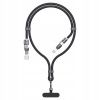 Kábel Dudao USB typ C - USB typ C 1,5 m čierny