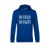 Superfutbal Mikina s kapucňou No Pirlo No Party, kráľovská modrá Veľkosť: XS