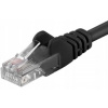 PremiumCord sputp100C patch UTP, RJ45-RJ45, level 5e, 10m, černý
