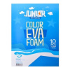 JUNIOR Color Eva Foam, dekoračná pena A4 2mm modrá (10ks)
