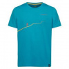 La Sportiva Trail Tropic Blue Pánske Trička Veľkosť 52