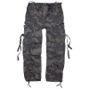 BRANDIT nohavice M65 vintage BLACK CAMO veľ.L