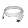 PREMIUMCORD Mini DisplayPort kábel 1.2 na HDMI 2.0, pre rozlíšenie 4Kx2K@60Hz, 3 m (kportadmk04-03)