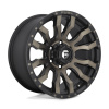 Fuel D674 BLITZ disk 20x10 5x139.7 78.1 ET-18, Matte black