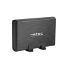 Externí box pro HDD 3,5'' USB 3.0 Natec Rhino, černý, včetně napájecího adaptéru