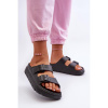 Čierne penové šľapky pre dámy, 24SD97-5610 BLACK__32551-39 39