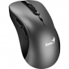 Genius Ergo 8100S /Ergonomická/Optická/Pro praváky/1 600 DPI/Bezdrátová USB/Černá-šedá 31030040401
