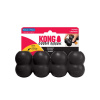KONG Extreme Goodie Ribbon - odolná hračka na psie maškrty, hryzátko, čierna - M