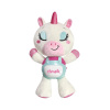 Teddies Jednorožec Chrupík zaspávač plyš/plast na batérie zvuk/svetlo