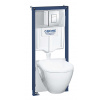 Grohe Solido Set predstenovej inštalácie, klozetu a dosky softclose, tlačidlo Skate Cosmopolitan, chróm 39468000-GR