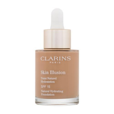 Clarins Skin Illusion Natural Hydrating SPF15 hydratačný make-up s uv filtrom 30 ml 112.3 sandalwood
