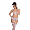 Komplet Passion Lovelia Set White Farba: Biela, Veľkosť: 2XL/3XL