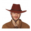 Hnedý kovbojský klobúk, extra veľký