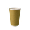 Pohár papierový double wall 400/450ml (90mm)/box 400ks Kartón: 400ks