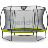 Trampolína s ochrannou sieťou Silhouette trampoline Exit Toys okrúhla priemer 305 cm zelená