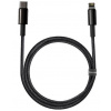 Baseus CATLWJ-A01 Tungsten Gold Fast Charge Kabel USB-C to Lightning 20W 2m Black