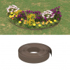 vidaXL Záhradná obruba hnedá 10 m 10 cm polyetylén - Hnedá - 72427-27151