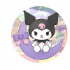 CUKROVÁ TLAČ jedlý obrázok na tortu Cukrová hmota Kuromi Sanrio Hello kitty 4