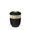 Keramická mini urna Nature Black - Grass