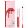 Kylie Cosmetics Matte Liquid Lipstick + Lip Liner Set - Sada dekoratívnej kozmetiky - 503 Bad Lil Thing
