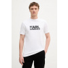 Tričko Karl Lagerfeld pánske, biela farba, s potlačou, 553235.755087 XS