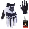 Motocyklové rukavice cross FOX DIRTPAW WHITE biele ZADARMO