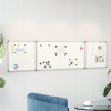 VidaXL Magnetická skladacia tabuľa, 160 x 40 x 1,7 cm, hliníková