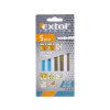 Extol Premium Sada plátkov do priamočiarej píly, 5ks/5typov, 8805100